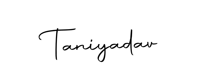 Make a beautiful signature design for name Taniyadav. With this signature (Autography-DOLnW) style, you can create a handwritten signature for free. Taniyadav signature style 10 images and pictures png