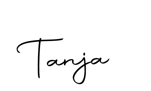 Make a beautiful signature design for name Tanja. With this signature (Autography-DOLnW) style, you can create a handwritten signature for free. Tanja signature style 10 images and pictures png