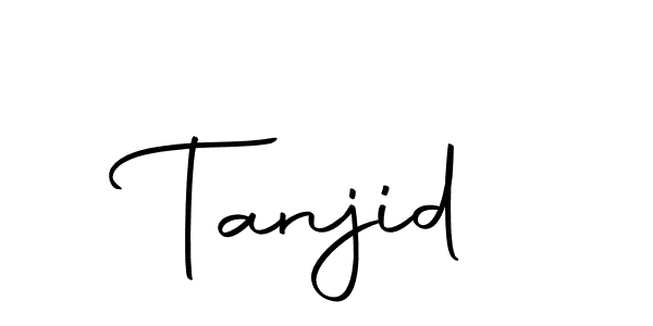 Also we have Tanjid name is the best signature style. Create professional handwritten signature collection using Autography-DOLnW autograph style. Tanjid signature style 10 images and pictures png