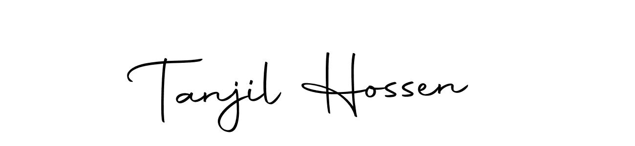 Tanjil Hossen stylish signature style. Best Handwritten Sign (Autography-DOLnW) for my name. Handwritten Signature Collection Ideas for my name Tanjil Hossen. Tanjil Hossen signature style 10 images and pictures png