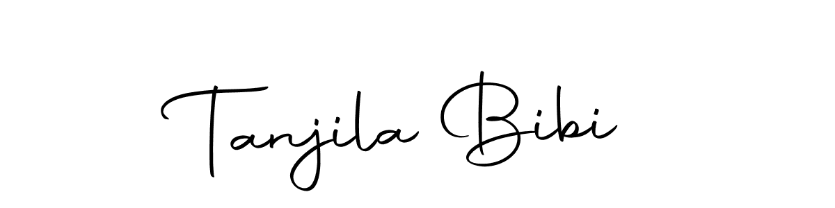 Make a short Tanjila Bibi signature style. Manage your documents anywhere anytime using Autography-DOLnW. Create and add eSignatures, submit forms, share and send files easily. Tanjila Bibi signature style 10 images and pictures png