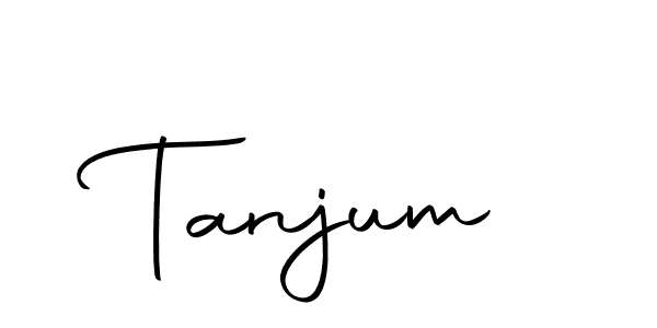 Also we have Tanjum name is the best signature style. Create professional handwritten signature collection using Autography-DOLnW autograph style. Tanjum signature style 10 images and pictures png