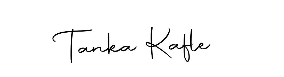 Create a beautiful signature design for name Tanka Kafle. With this signature (Autography-DOLnW) fonts, you can make a handwritten signature for free. Tanka Kafle signature style 10 images and pictures png