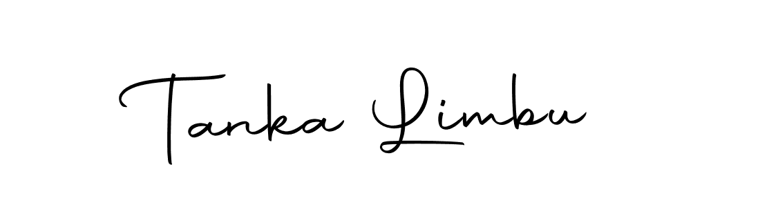 Make a beautiful signature design for name Tanka Limbu. With this signature (Autography-DOLnW) style, you can create a handwritten signature for free. Tanka Limbu signature style 10 images and pictures png