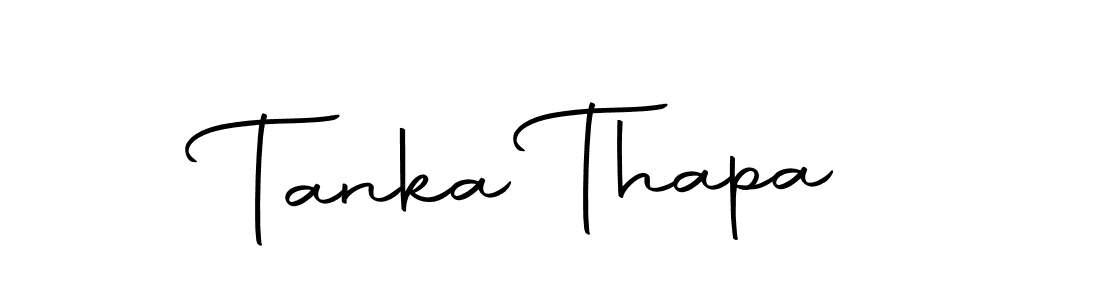 How to make Tanka Thapa signature? Autography-DOLnW is a professional autograph style. Create handwritten signature for Tanka Thapa name. Tanka Thapa signature style 10 images and pictures png