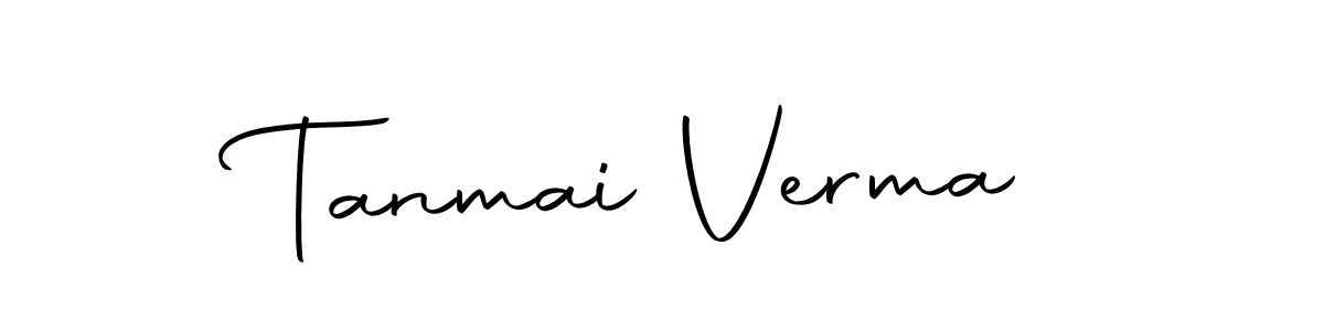 The best way (Autography-DOLnW) to make a short signature is to pick only two or three words in your name. The name Tanmai Verma include a total of six letters. For converting this name. Tanmai Verma signature style 10 images and pictures png
