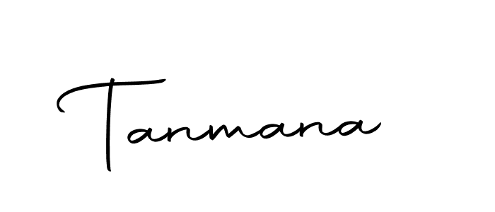 How to make Tanmana signature? Autography-DOLnW is a professional autograph style. Create handwritten signature for Tanmana name. Tanmana signature style 10 images and pictures png