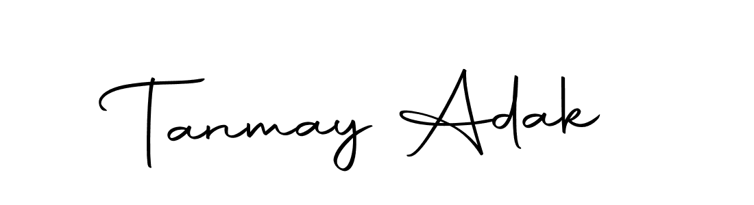 Also we have Tanmay Adak name is the best signature style. Create professional handwritten signature collection using Autography-DOLnW autograph style. Tanmay Adak signature style 10 images and pictures png