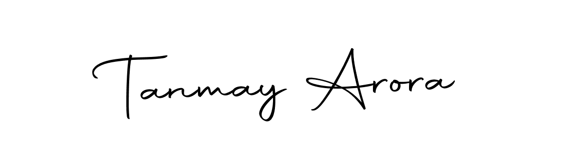 Design your own signature with our free online signature maker. With this signature software, you can create a handwritten (Autography-DOLnW) signature for name Tanmay Arora. Tanmay Arora signature style 10 images and pictures png