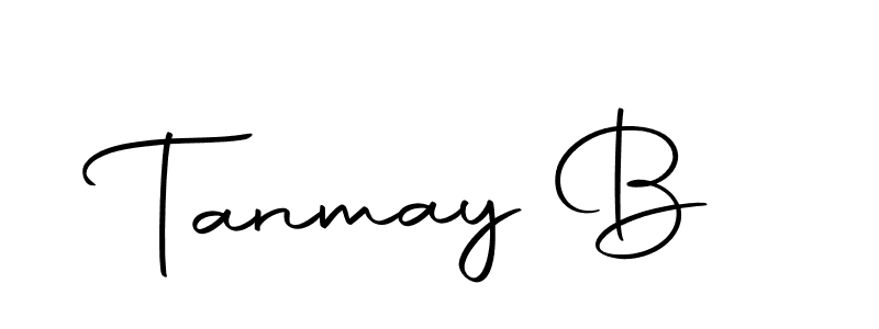 Tanmay B stylish signature style. Best Handwritten Sign (Autography-DOLnW) for my name. Handwritten Signature Collection Ideas for my name Tanmay B. Tanmay B signature style 10 images and pictures png