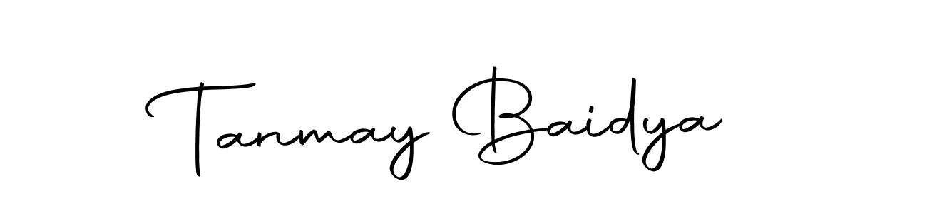 Make a beautiful signature design for name Tanmay Baidya. Use this online signature maker to create a handwritten signature for free. Tanmay Baidya signature style 10 images and pictures png