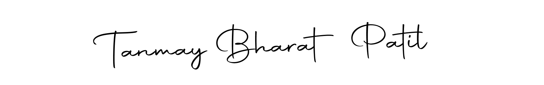 You should practise on your own different ways (Autography-DOLnW) to write your name (Tanmay Bharat Patil) in signature. don't let someone else do it for you. Tanmay Bharat Patil signature style 10 images and pictures png
