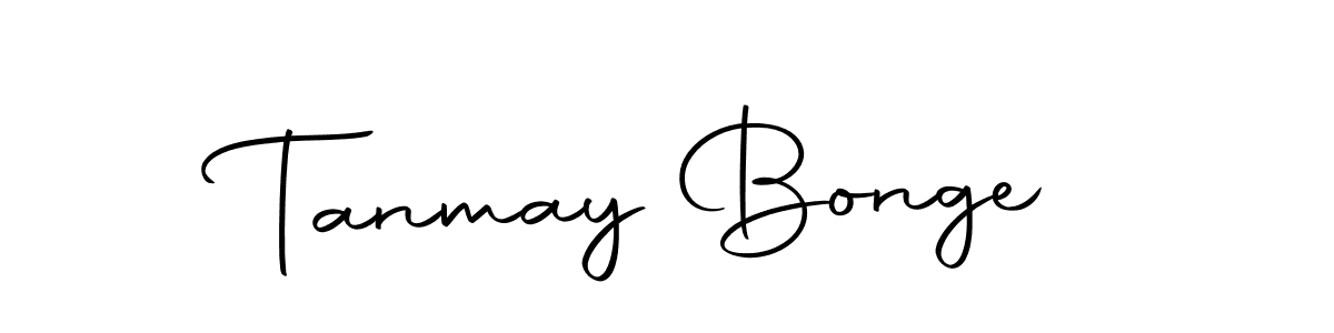 Create a beautiful signature design for name Tanmay Bonge. With this signature (Autography-DOLnW) fonts, you can make a handwritten signature for free. Tanmay Bonge signature style 10 images and pictures png