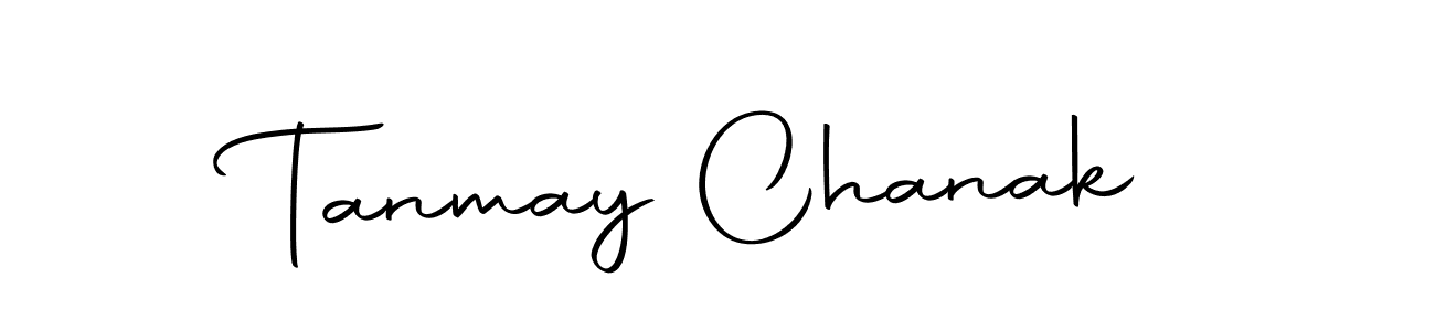 Make a beautiful signature design for name Tanmay Chanak. With this signature (Autography-DOLnW) style, you can create a handwritten signature for free. Tanmay Chanak signature style 10 images and pictures png
