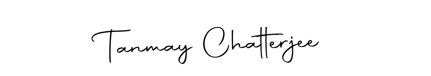 Create a beautiful signature design for name Tanmay Chatterjee. With this signature (Autography-DOLnW) fonts, you can make a handwritten signature for free. Tanmay Chatterjee signature style 10 images and pictures png