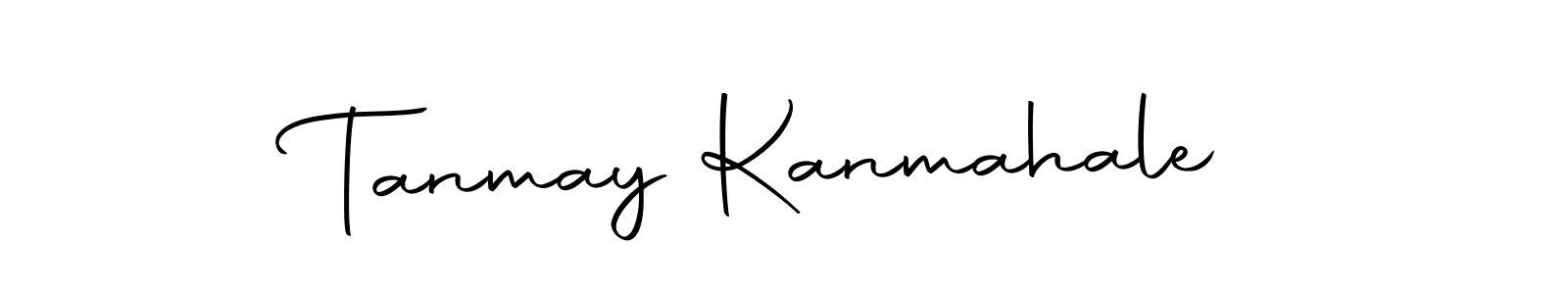 Design your own signature with our free online signature maker. With this signature software, you can create a handwritten (Autography-DOLnW) signature for name Tanmay Kanmahale. Tanmay Kanmahale signature style 10 images and pictures png