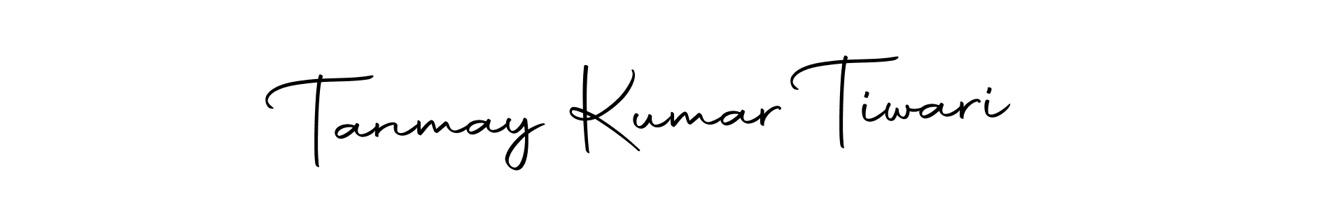 Create a beautiful signature design for name Tanmay Kumar Tiwari. With this signature (Autography-DOLnW) fonts, you can make a handwritten signature for free. Tanmay Kumar Tiwari signature style 10 images and pictures png
