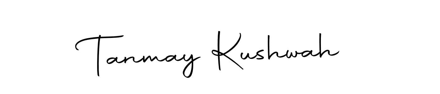 Tanmay Kushwah stylish signature style. Best Handwritten Sign (Autography-DOLnW) for my name. Handwritten Signature Collection Ideas for my name Tanmay Kushwah. Tanmay Kushwah signature style 10 images and pictures png