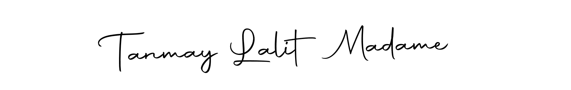 Similarly Autography-DOLnW is the best handwritten signature design. Signature creator online .You can use it as an online autograph creator for name Tanmay Lalit Madame. Tanmay Lalit Madame signature style 10 images and pictures png