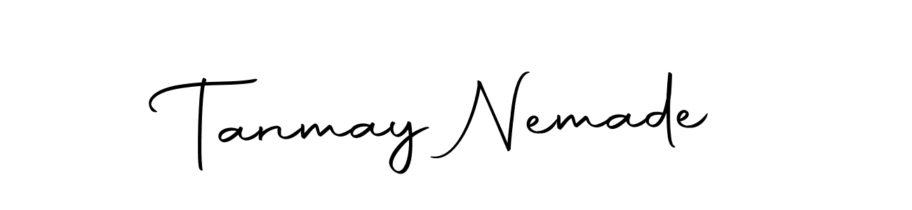 You can use this online signature creator to create a handwritten signature for the name Tanmay Nemade. This is the best online autograph maker. Tanmay Nemade signature style 10 images and pictures png