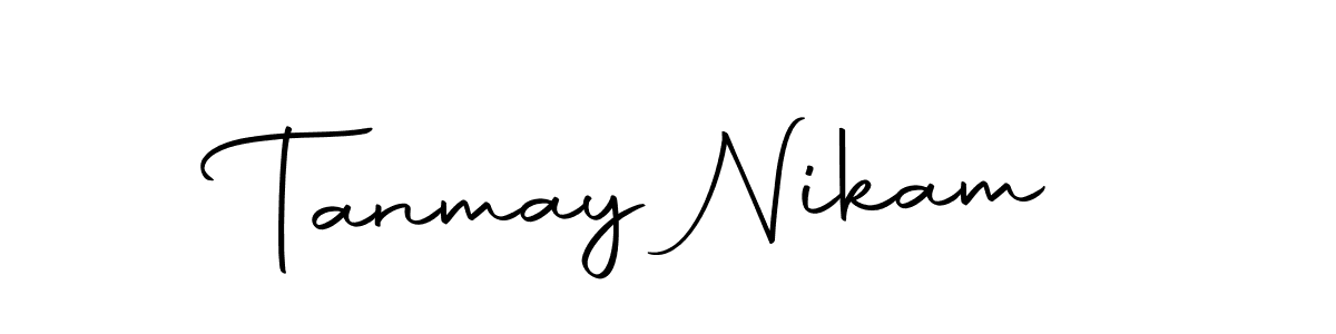 Make a beautiful signature design for name Tanmay Nikam. Use this online signature maker to create a handwritten signature for free. Tanmay Nikam signature style 10 images and pictures png