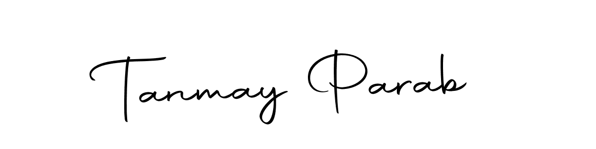 Autography-DOLnW is a professional signature style that is perfect for those who want to add a touch of class to their signature. It is also a great choice for those who want to make their signature more unique. Get Tanmay Parab name to fancy signature for free. Tanmay Parab signature style 10 images and pictures png