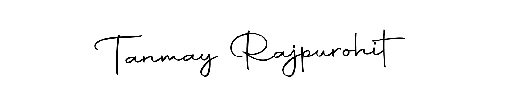 How to make Tanmay Rajpurohit signature? Autography-DOLnW is a professional autograph style. Create handwritten signature for Tanmay Rajpurohit name. Tanmay Rajpurohit signature style 10 images and pictures png