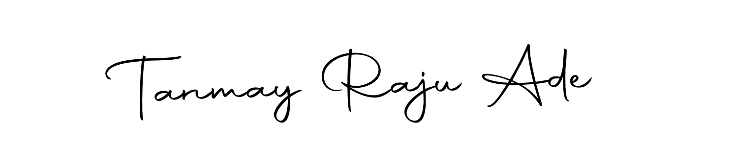 Also You can easily find your signature by using the search form. We will create Tanmay Raju Ade name handwritten signature images for you free of cost using Autography-DOLnW sign style. Tanmay Raju Ade signature style 10 images and pictures png