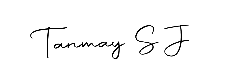 Make a beautiful signature design for name Tanmay S J. With this signature (Autography-DOLnW) style, you can create a handwritten signature for free. Tanmay S J signature style 10 images and pictures png