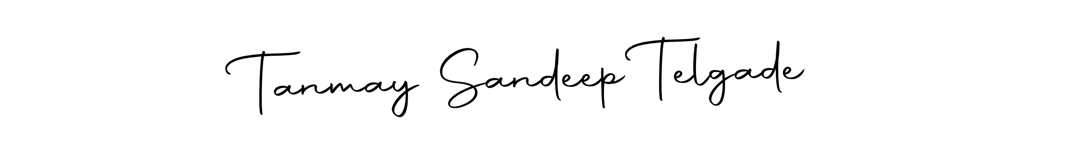 You can use this online signature creator to create a handwritten signature for the name Tanmay Sandeep Telgade. This is the best online autograph maker. Tanmay Sandeep Telgade signature style 10 images and pictures png