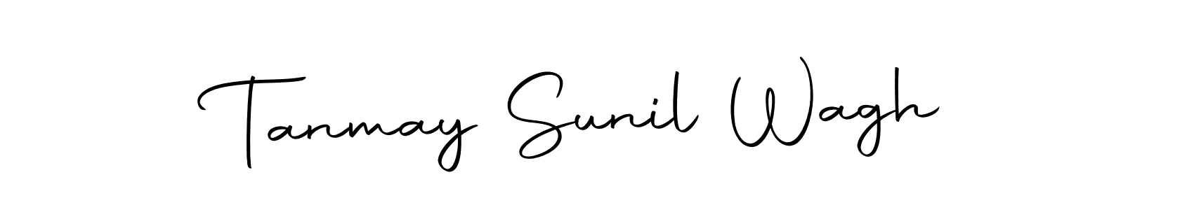 Make a beautiful signature design for name Tanmay Sunil Wagh. With this signature (Autography-DOLnW) style, you can create a handwritten signature for free. Tanmay Sunil Wagh signature style 10 images and pictures png
