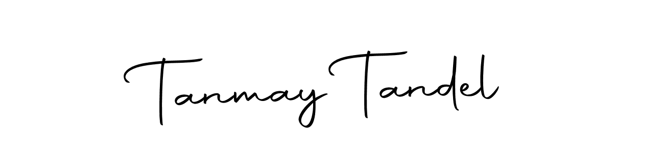 You should practise on your own different ways (Autography-DOLnW) to write your name (Tanmay Tandel) in signature. don't let someone else do it for you. Tanmay Tandel signature style 10 images and pictures png