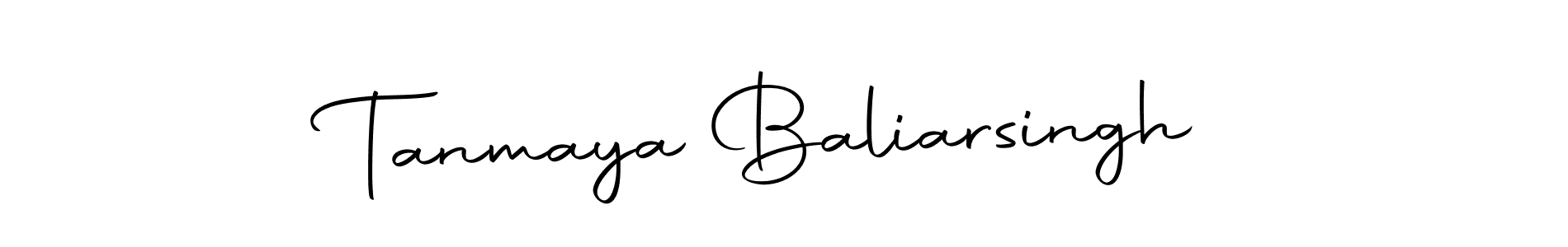 The best way (Autography-DOLnW) to make a short signature is to pick only two or three words in your name. The name Tanmaya Baliarsingh include a total of six letters. For converting this name. Tanmaya Baliarsingh signature style 10 images and pictures png