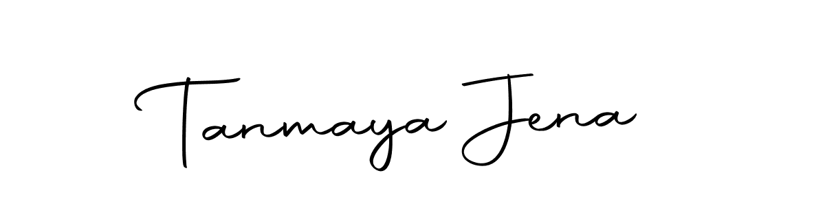 Create a beautiful signature design for name Tanmaya Jena. With this signature (Autography-DOLnW) fonts, you can make a handwritten signature for free. Tanmaya Jena signature style 10 images and pictures png