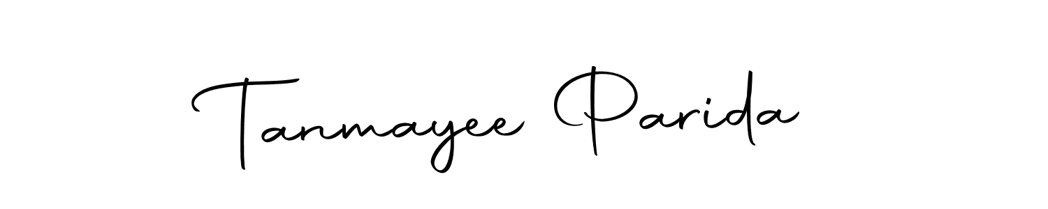 Design your own signature with our free online signature maker. With this signature software, you can create a handwritten (Autography-DOLnW) signature for name Tanmayee Parida. Tanmayee Parida signature style 10 images and pictures png