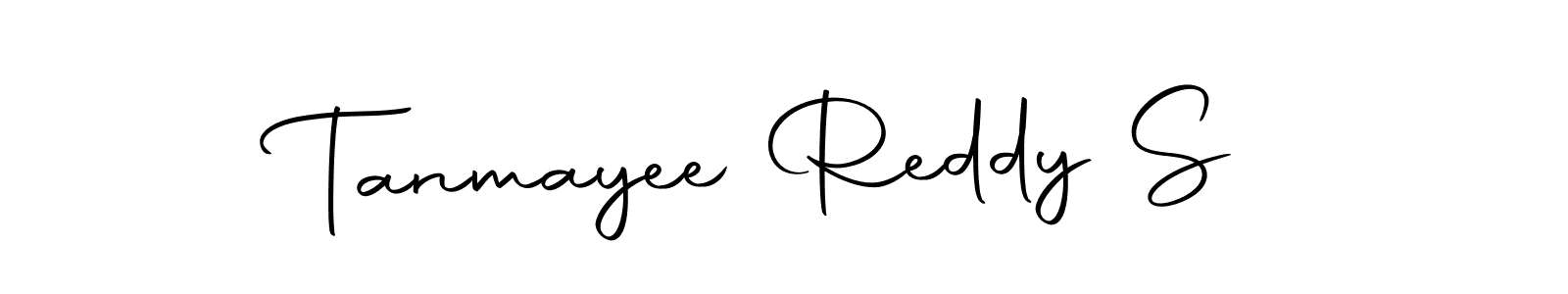 It looks lik you need a new signature style for name Tanmayee Reddy S. Design unique handwritten (Autography-DOLnW) signature with our free signature maker in just a few clicks. Tanmayee Reddy S signature style 10 images and pictures png