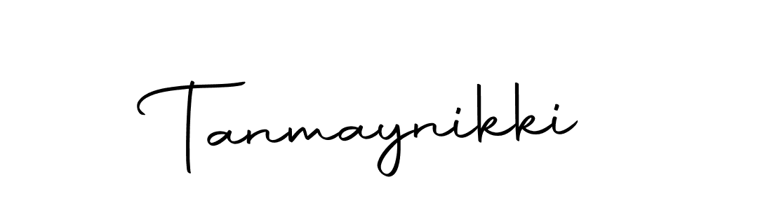 Design your own signature with our free online signature maker. With this signature software, you can create a handwritten (Autography-DOLnW) signature for name Tanmaynikki. Tanmaynikki signature style 10 images and pictures png