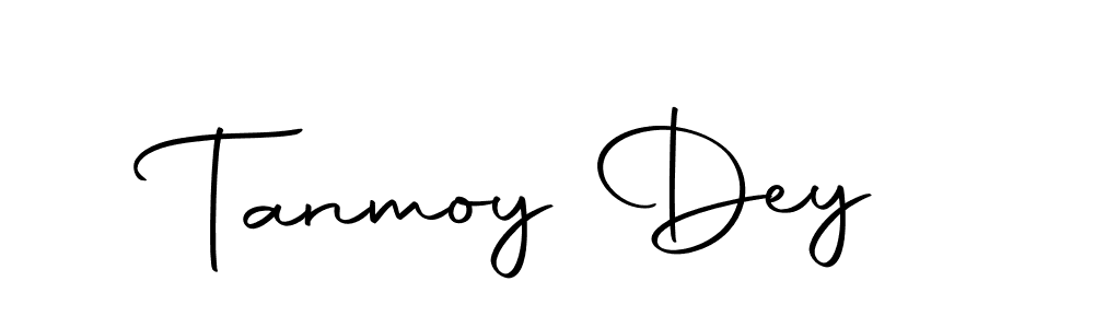 How to make Tanmoy Dey name signature. Use Autography-DOLnW style for creating short signs online. This is the latest handwritten sign. Tanmoy Dey signature style 10 images and pictures png