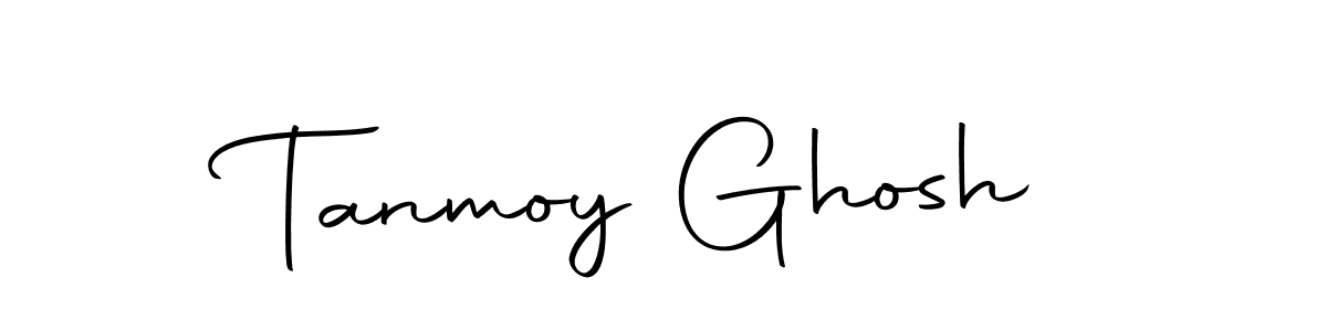 How to make Tanmoy Ghosh name signature. Use Autography-DOLnW style for creating short signs online. This is the latest handwritten sign. Tanmoy Ghosh signature style 10 images and pictures png
