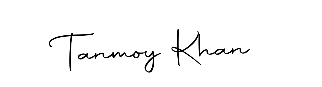 Use a signature maker to create a handwritten signature online. With this signature software, you can design (Autography-DOLnW) your own signature for name Tanmoy Khan. Tanmoy Khan signature style 10 images and pictures png