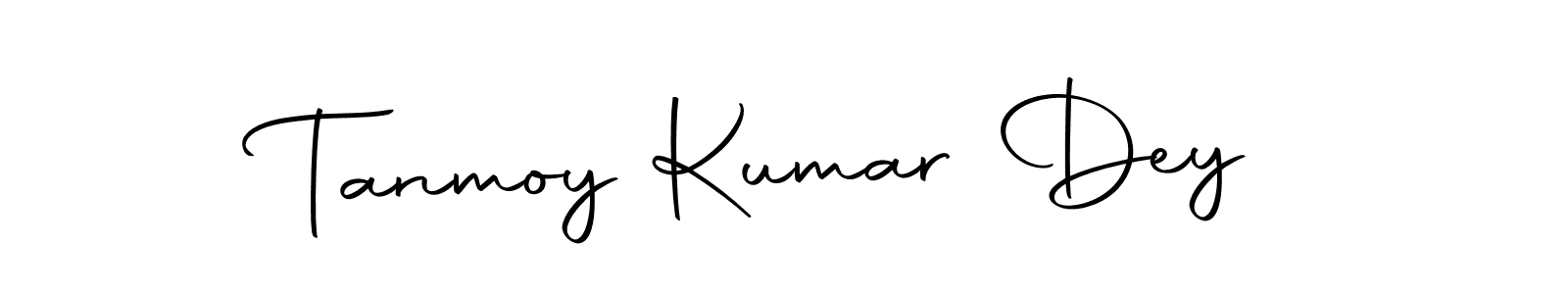 Design your own signature with our free online signature maker. With this signature software, you can create a handwritten (Autography-DOLnW) signature for name Tanmoy Kumar Dey. Tanmoy Kumar Dey signature style 10 images and pictures png