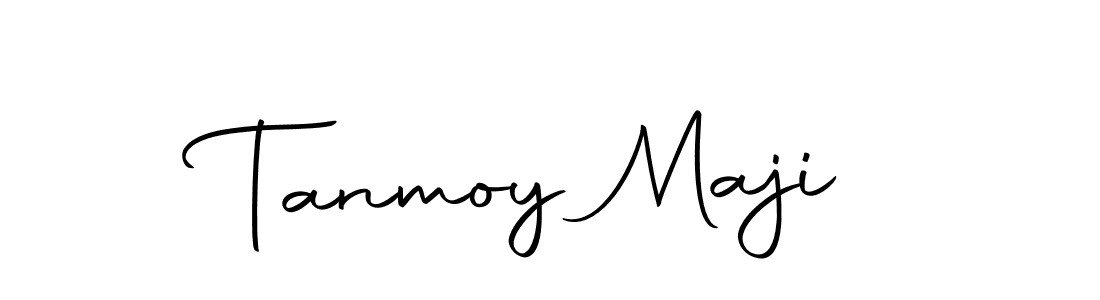 Use a signature maker to create a handwritten signature online. With this signature software, you can design (Autography-DOLnW) your own signature for name Tanmoy Maji. Tanmoy Maji signature style 10 images and pictures png