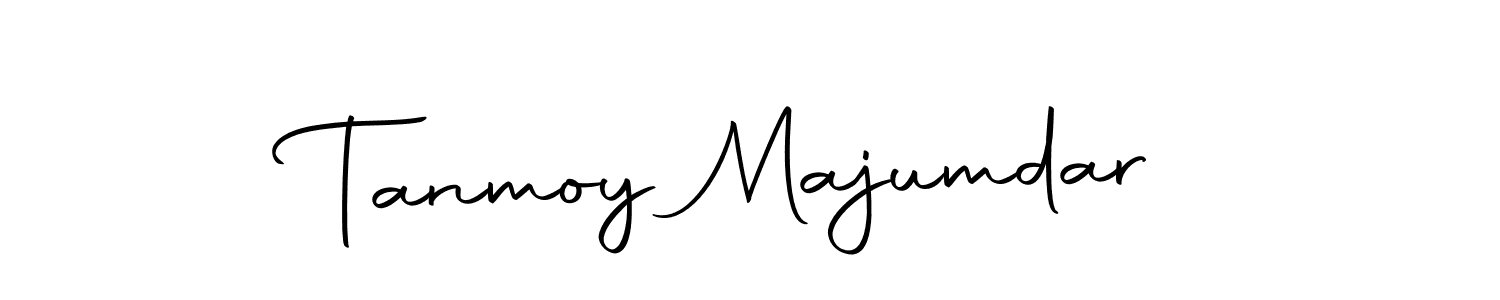 Create a beautiful signature design for name Tanmoy Majumdar. With this signature (Autography-DOLnW) fonts, you can make a handwritten signature for free. Tanmoy Majumdar signature style 10 images and pictures png