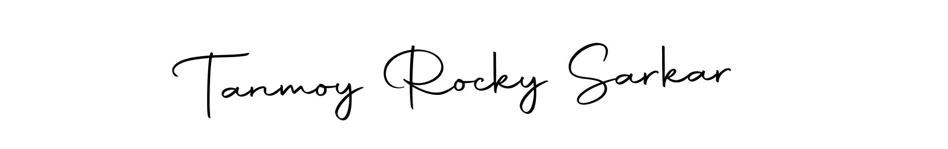 How to make Tanmoy Rocky Sarkar signature? Autography-DOLnW is a professional autograph style. Create handwritten signature for Tanmoy Rocky Sarkar name. Tanmoy Rocky Sarkar signature style 10 images and pictures png