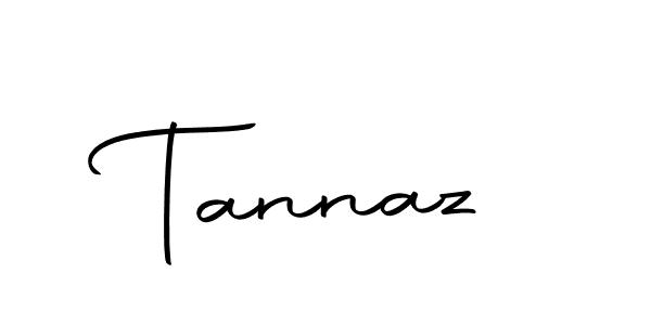 Use a signature maker to create a handwritten signature online. With this signature software, you can design (Autography-DOLnW) your own signature for name Tannaz. Tannaz signature style 10 images and pictures png