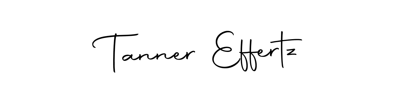 Use a signature maker to create a handwritten signature online. With this signature software, you can design (Autography-DOLnW) your own signature for name Tanner Effertz. Tanner Effertz signature style 10 images and pictures png