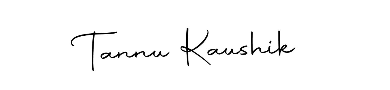 Make a beautiful signature design for name Tannu Kaushik. With this signature (Autography-DOLnW) style, you can create a handwritten signature for free. Tannu Kaushik signature style 10 images and pictures png