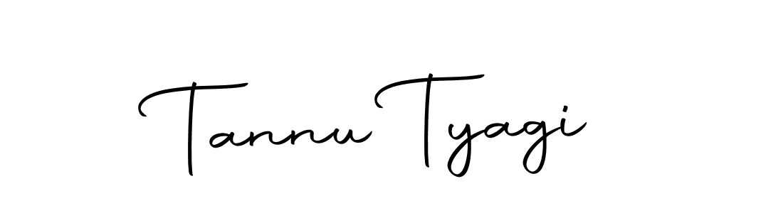 Tannu Tyagi stylish signature style. Best Handwritten Sign (Autography-DOLnW) for my name. Handwritten Signature Collection Ideas for my name Tannu Tyagi. Tannu Tyagi signature style 10 images and pictures png