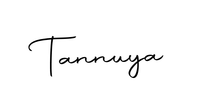 Make a beautiful signature design for name Tannuya. Use this online signature maker to create a handwritten signature for free. Tannuya signature style 10 images and pictures png