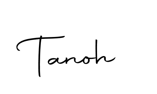 Design your own signature with our free online signature maker. With this signature software, you can create a handwritten (Autography-DOLnW) signature for name Tanoh. Tanoh signature style 10 images and pictures png